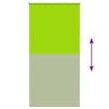 Miniatyrbillede 9 af 11: vidaXL rullegardin mørklægning 70x130 cm stofbredde 65,7 cm polyester