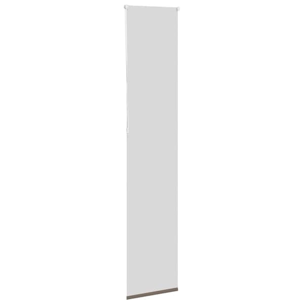 vidaXL Mörkläggningsgardin kaffe 45x230 cm tyg bredd 40,7 cm polyester