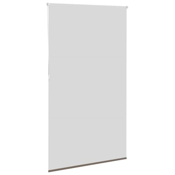 vidaXL Rullegardin lystette 130x230 cm stoff bredde 126,6 cm polyester