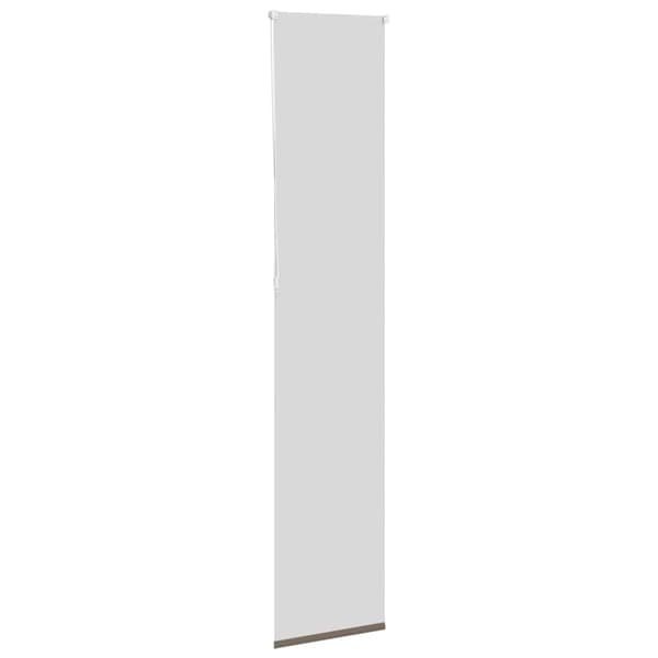 vidaXL Mörkläggningsgardin kaffe 60x230 cm tyg bredd 55,7 cm polyester