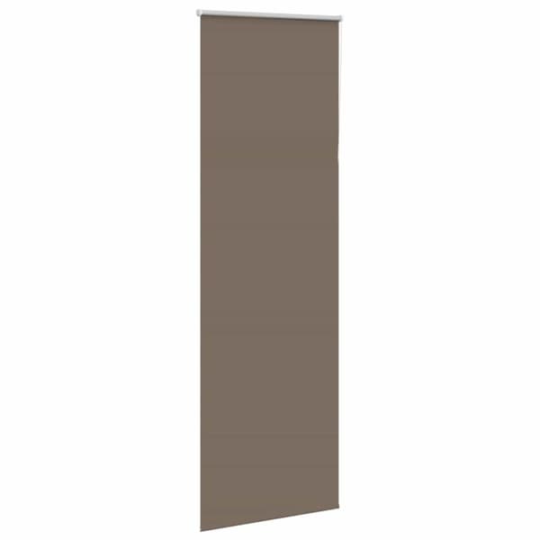 vidaXL Mörkläggningsgardin kaffe 70x230 cm tyg bredd 65,7 cm polyester