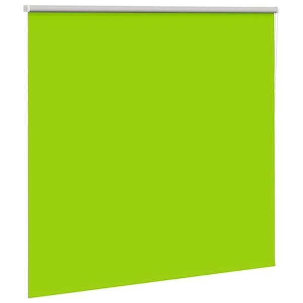 vidaXL Rullgardin mörkläggning blad grön 145x130 cm tyg bredd 141,6 cm