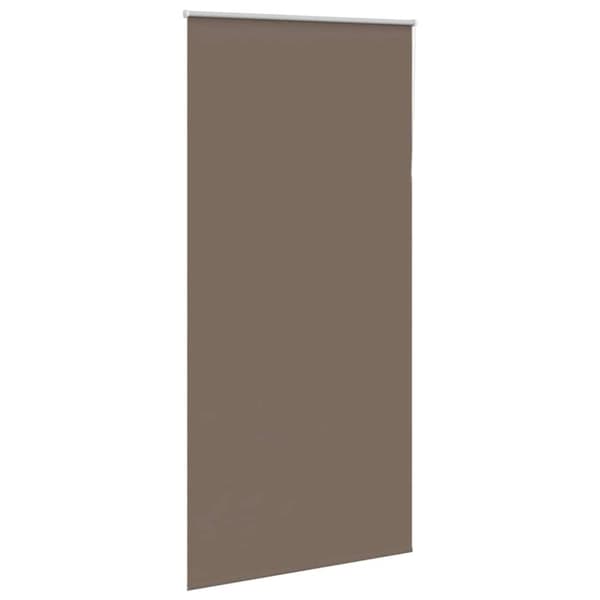 vidaXL Rullegardin lystette 110x230 cm stoff bredde 105,7 cm polyester