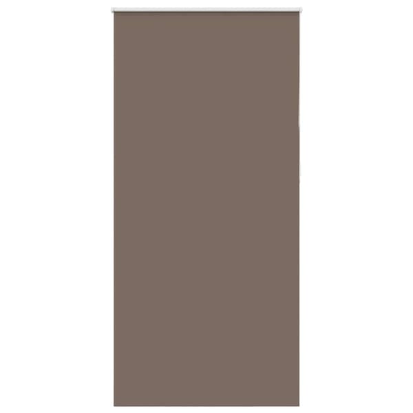 vidaXL Mörkläggningsgardin kaffe 110x230 cm tyg bredd 105,7 cm