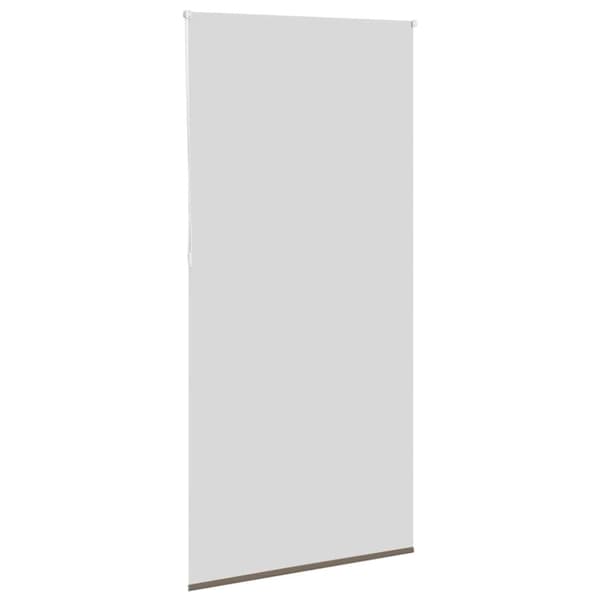 vidaXL Mörkläggningsgardin kaffe 115x230 cm tyg bredd 110,7 cm