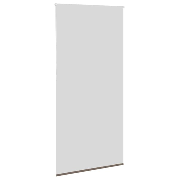 vidaXL Mörkläggningsgardin kaffe 90x230 cm tyg bredd 85,7 cm polyester