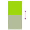 Miniatyrbillede 9 af 11: vidaXL rullegardin mørklægning 80x175 cm stofbredde 75,7 cm polyester