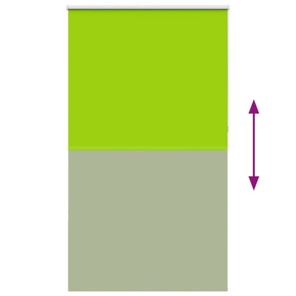 vidaXL rullegardin mørklægning 125x210 cm stofbredde 121,6cm polyester