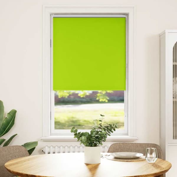 vidaXL Rullegardin lystette 65x175 cm stoff bredde 60,7 cm polyester