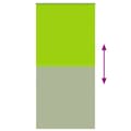 Miniatyrbillede 9 af 11: vidaXL rullegardin mørklægning 95x230 cm stofbredde 90,7 cm polyester