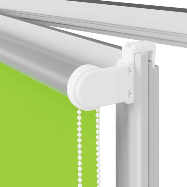 vidaXL Rullgardin mörkläggning blad grön 160x210 cm tyg bredd 156,6 cm