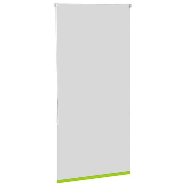 vidaXL Rullgardin mörkläggning blad grön 80x175 cm tyg bredd 75,7 cm