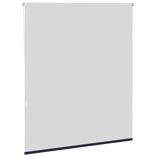 vidaXL Rullgardin mörkläggning marin 135x130 cm tyg bredd 131,6 cm