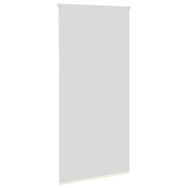 vidaXL Rullgardin mörkläggning naturvit 90x230 cm tygbredd 85,7 cm