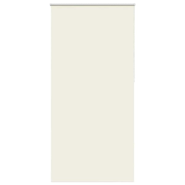 vidaXL Rullgardin mörkläggning naturvit 90x230 cm tygbredd 85,7 cm