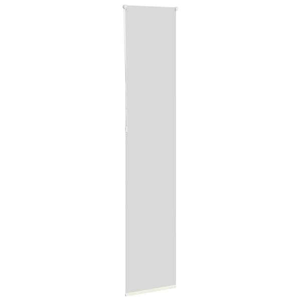 vidaXL Rullgardin mörkläggning naturvit 55x230 cm tyg bredd 50,7 cm