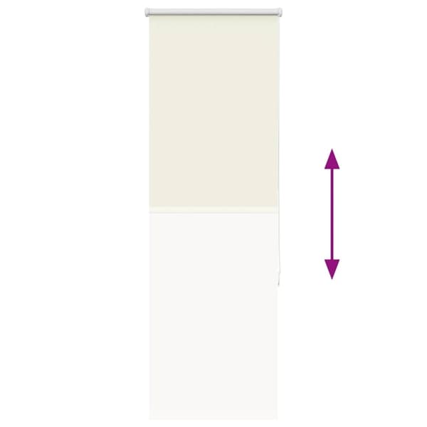 vidaXL Rullegardin lystette 55x175 cm stoff bredde 50,7 cm polyester