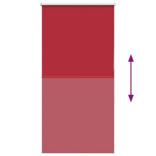 vidaXL rullegardin mørklægning 75x130 cm stofbredde 70,7 cm polyester
