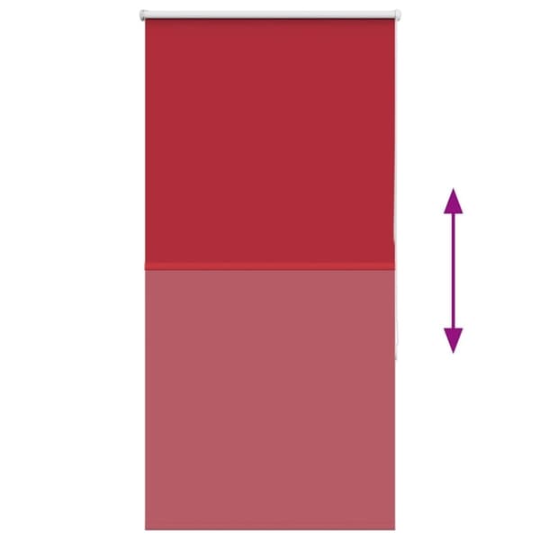 vidaXL rullegardin mørklægning 80x130 cm stofbredde 75,7 cm polyester
