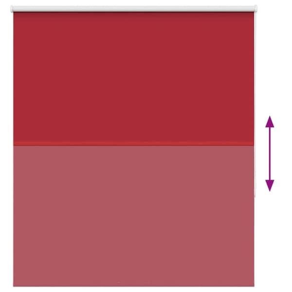 vidaXL rullegardin mørklægning 130x130 cm stofbredde 126,6cm polyester