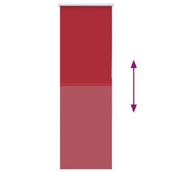 vidaXL rullegardin mørklægning 40x130 cm stofbredde 35,7 cm polyester
