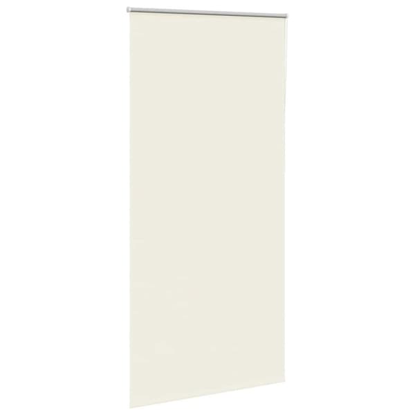 vidaXL Rullgardin mörkläggning naturvit 105x230 cm tygbredd 100,7 cm