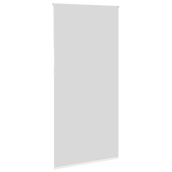 vidaXL Rullgardin mörkläggning naturvit 105x230 cm tygbredd 100,7 cm