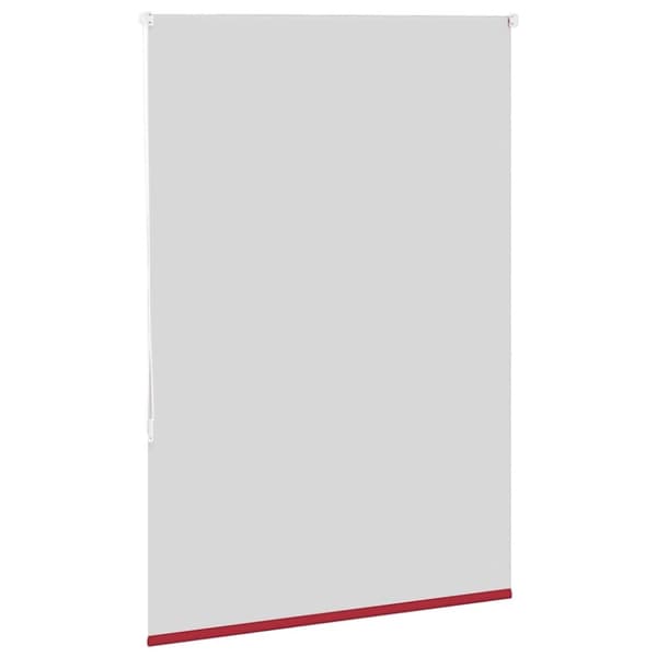 vidaXL Rullgardin mörkläggningsröd 110x130 cm tygbredd 105,7 cm