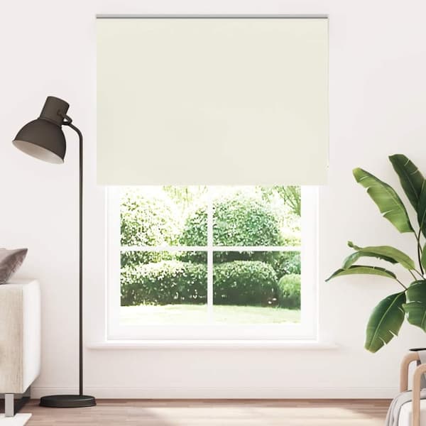 vidaXL Rullegardin lystette 145x230 cm stoff bredde 141,6 cm polyester
