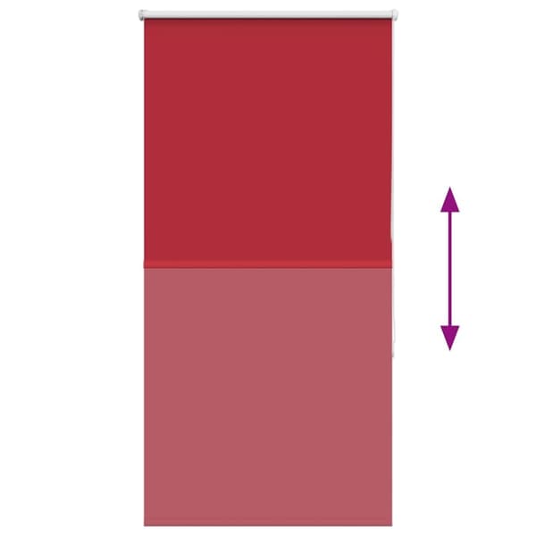 vidaXL rullegardin mørklægning 65x175 cm stofbredde 60,7 cm polyester