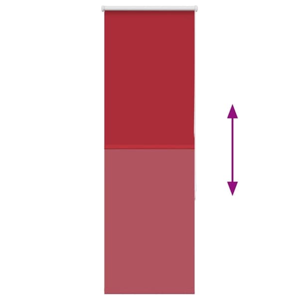 vidaXL rullegardin mørklægning 55x150 cm stofbredde 50,7 cm polyester