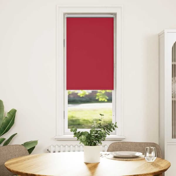 vidaXL rullegardin mørklægning 55x150 cm stofbredde 50,7 cm polyester