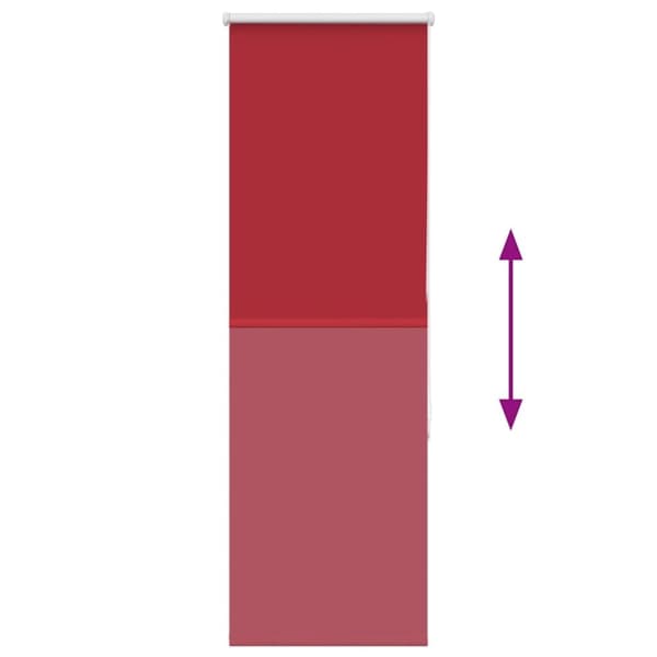 vidaXL rullegardin mørklægning 60x175 cm stofbredde 55,7 cm polyester