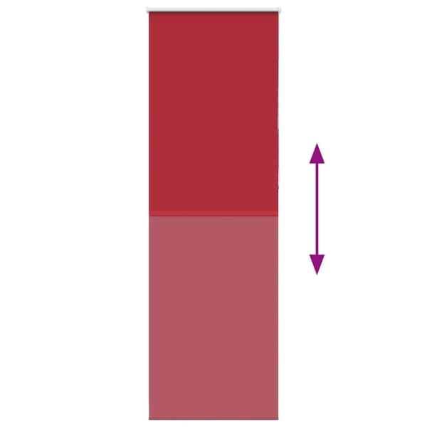 vidaXL rullegardin mørklægning 80x210 cm stofbredde 75,7 cm polyester