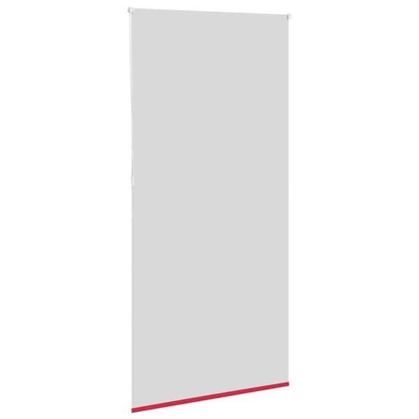 vidaXL Rullgardin mörkläggningsröd 110x210 cm tyg bredd 105,7 cm