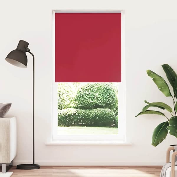 vidaXL Rullegardin lystette 100x210 cm stoff bredde 95,7 cm polyester