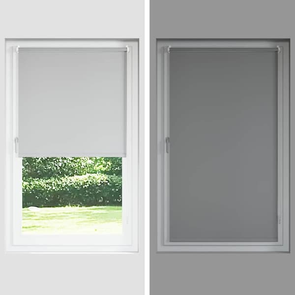 vidaXL rullegardin mørklægning 150x210 cm stofbredde 146,6cm polyester