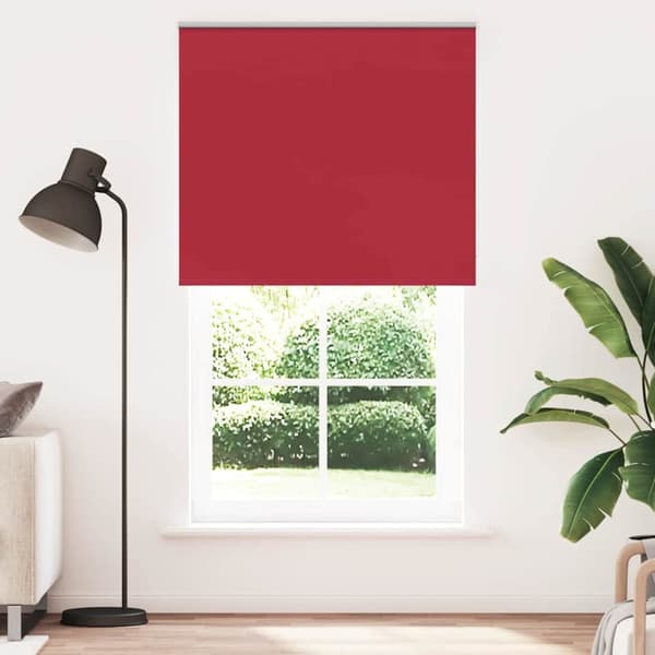 vidaXL Rullegardin lystette 135x210 cm stoff bredde 131,6 cm polyester