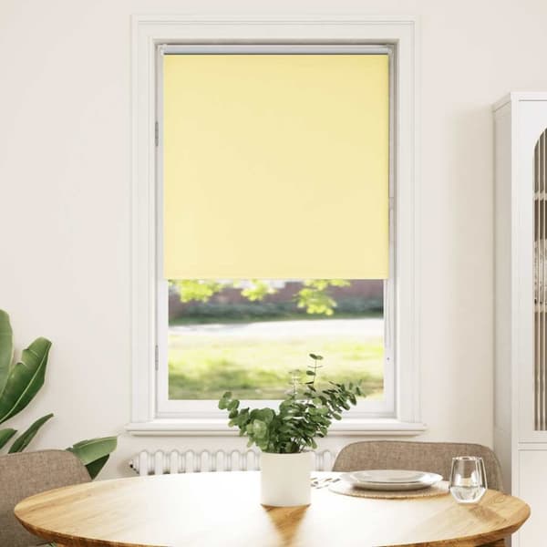 vidaXL rullegardin mørklægning 70x130 cm stofbredde 65,7 cm polyester