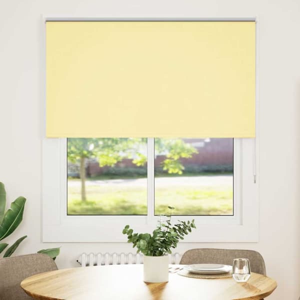 vidaXL rullegardin mørklægning 125x175 cm stofbredde 121,6cm polyester