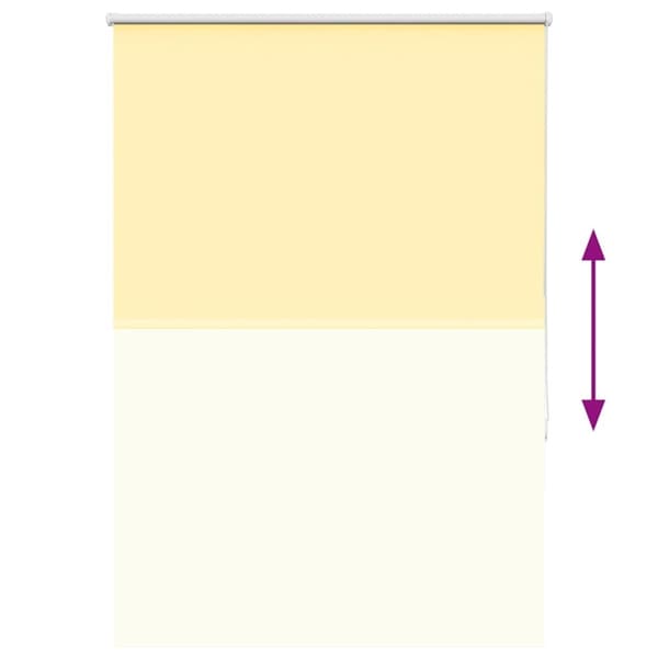 vidaXL rullegardin mørklægning 90x175 cm stofbredde 85,7 cm polyester