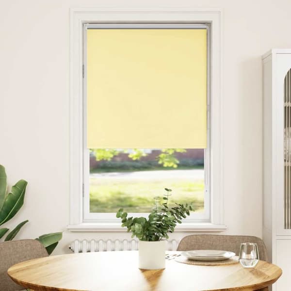 vidaXL Rullegardin lystette 65x175 cm stoff bredde 60,7 cm polyester