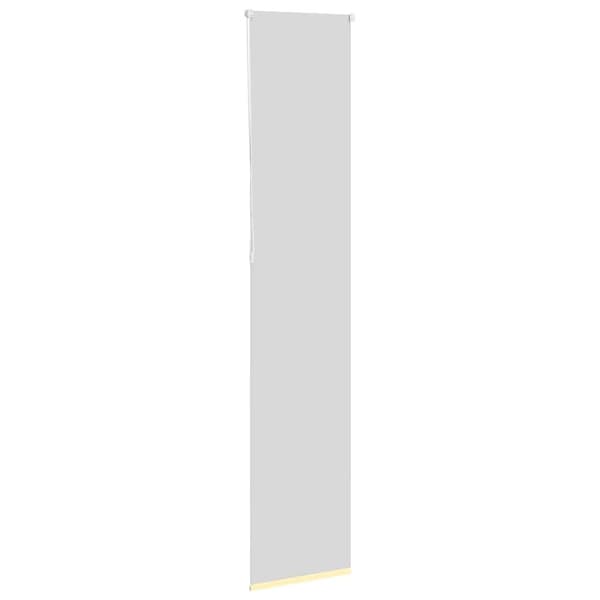 vidaXL Rullgardin mörkläggningsgul 45x210 cm tygbredd 40,7 cm