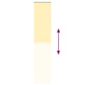 Miniatyrbilde 9 av 11: vidaXL Rullegardin lystette 60x230 cm stoff bredde 55,7 cm polyester