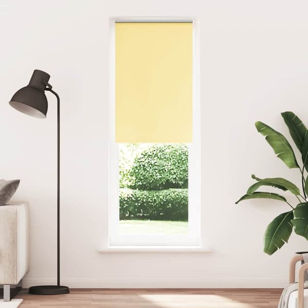 vidaXL Rullegardin lystette 65x210 cm stoff bredde 60,7 cm polyester
