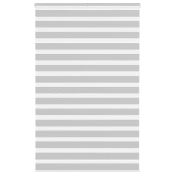vidaXL zebragardin lysegrå 145x230 cm stofbredde 140,9 cm polyester