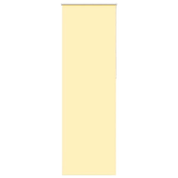 vidaXL rullegardin mørklægning 70x230 cm stofbredde 65,7 cm polyester