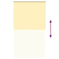 Miniatyrbilde 9 av 11: vidaXL Rullegardin lystette 140x230 cm stoff bredde 136,6 cm polyester