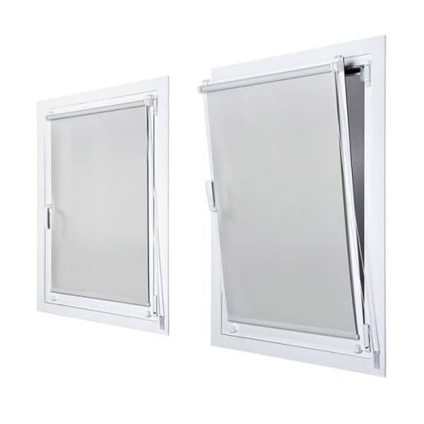Clip&amp;fix blind night&amp;day ogenomskinlig elfenben 120x180cm
