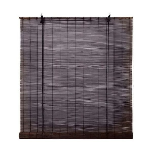 Rullgardin - LANA DECO - Stor Planet - Bambu - Mörkbrun - 150 x 175 cm